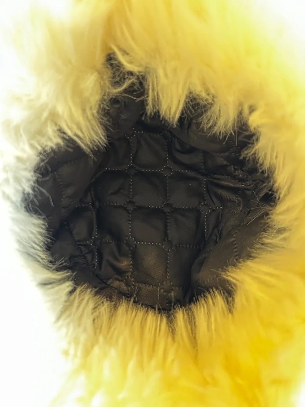 Rave Solid Fluffy Bucket Hat